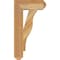 Ekena Millwork Funston Craftsman Rough Sawn Bracket, Western Red Cedar, 4"W x 14"D x 26"H BKT04X14X26FST04RWR - alternate 4